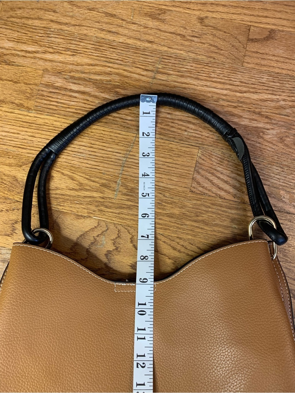 Parfois Tan & Black Two-Tone Faux Leather Tote Bag - Picture 15 of 15